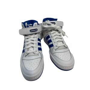 Adidas Forum Mid W Shoes White Blue Leather High Top Sneakers G57985 Size 7